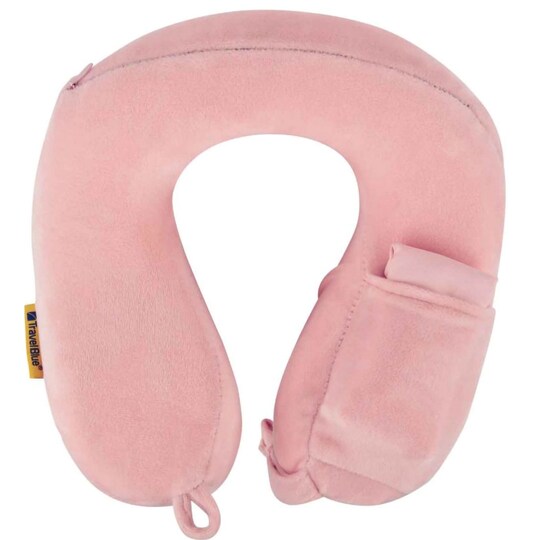 Travel Blue Tranquility Pillow nakkepude med bred pasform (pink)