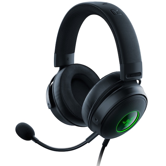 Razer Kraken V3 HyperSense gaming headset (sort)