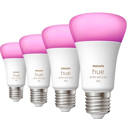 Philips Hue WCA 6,5W A60 E27(4-pak)