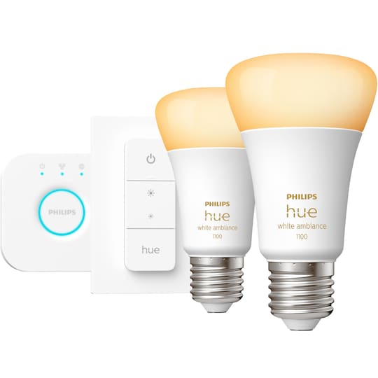 Philips Hue WA 8W A60 E27 Bridge-startpakke