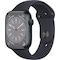 Apple Watch Series 8 45mm GPS (midnight alu./midnight sportsbånd)