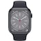 Apple Watch Series 8 45mm GPS (midnight alu./midnight sportsbånd)