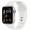 Apple Watch SE 2nd Gen 40 mm GPS (Silver Alu/White sportsbånd)