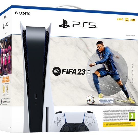 PlayStation 5 + EA SPORTS FIFA 23 bundt