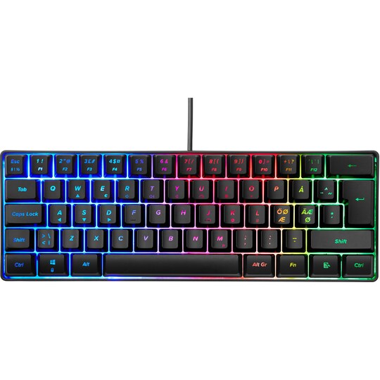 Next MX5 Mini gaming tastatur (sort)