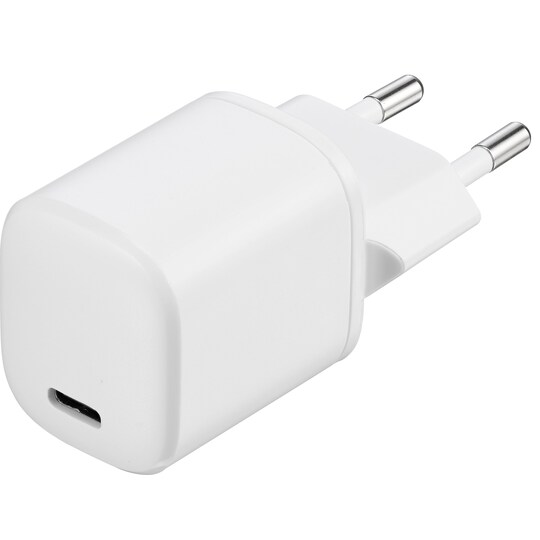 Sandstrøm 20 W USB-C PD vægoplader 361579