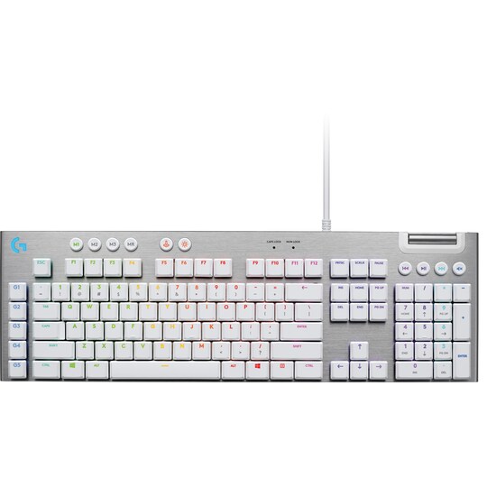 Logitech G815 RBG gaming tastatur (hvid)