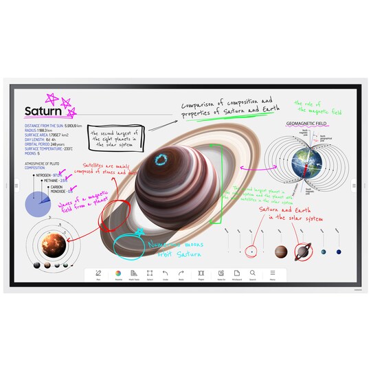 Samsung 65" WM65B Flip Pro smart-skærm