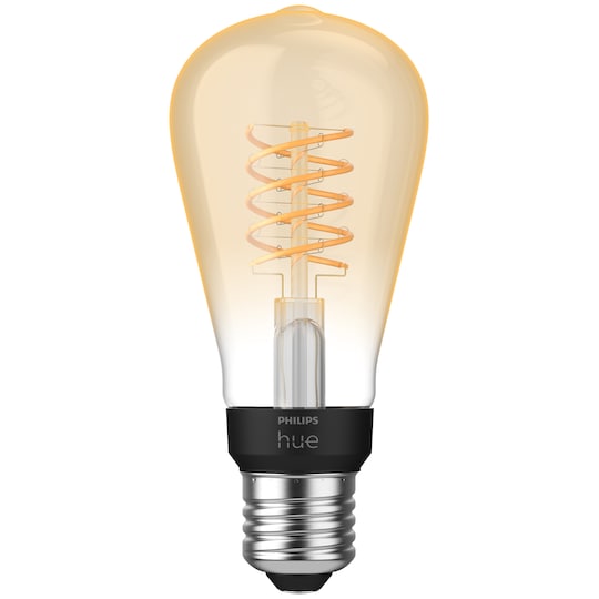 Philips Hue W elpære 7,2W Filament ST64 E27