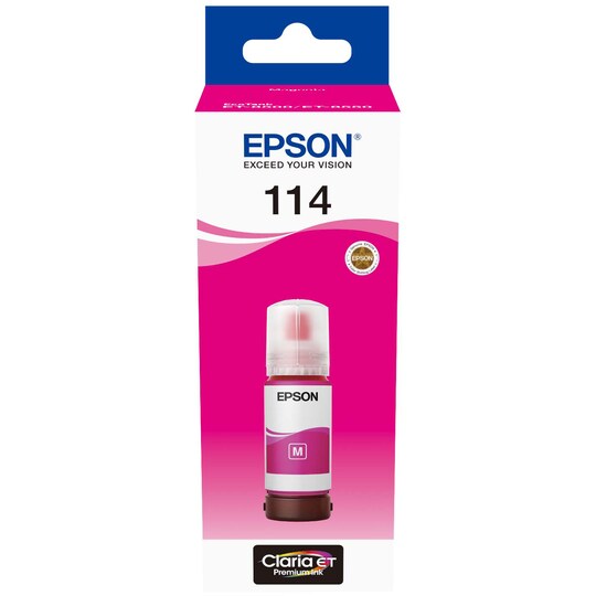 Epson 114 EcoTank Magenta blækflaske