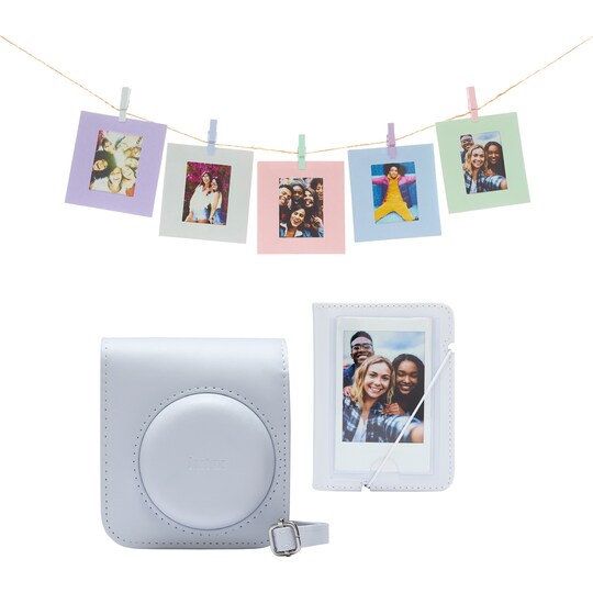 Fujifilm Instax Mini 12 tilbehørssæt (hvid)