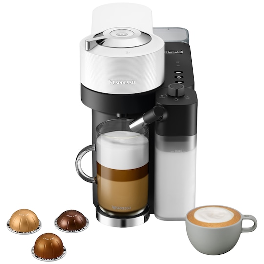 Nespresso Vertuo Lattissima kaffemaskine fra Delonghi ENV300.W(hvid)