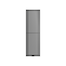 ECD Germany Stella Design panel radiatorer - 480 x 1600 mm - antracit - radiator