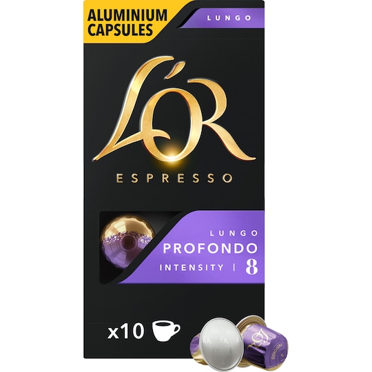 L Or Lungo 8 Profondo kaffekapsler 4028594