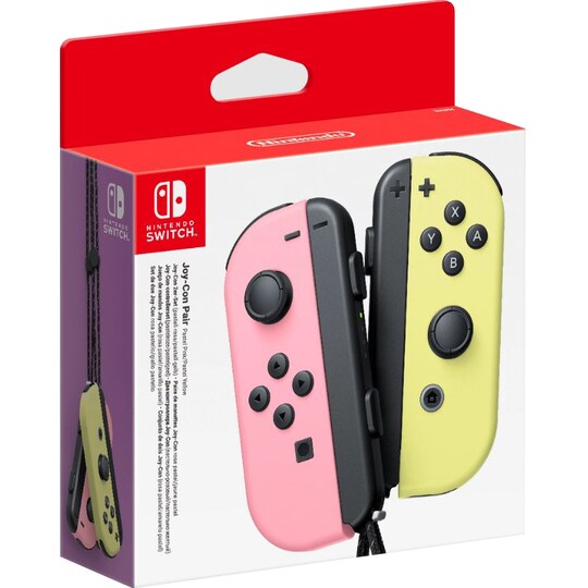 Nintendo Switch Joy-Con controller par (pastel pink + pastel gul)