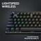 Logitech G PRO X TKL Lightspeed Linear trådløst gamingtastatur (sort)