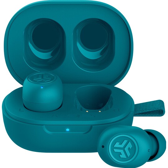 JLab Jbuds Mini true wireless in-ear høretelefoner (aqua)