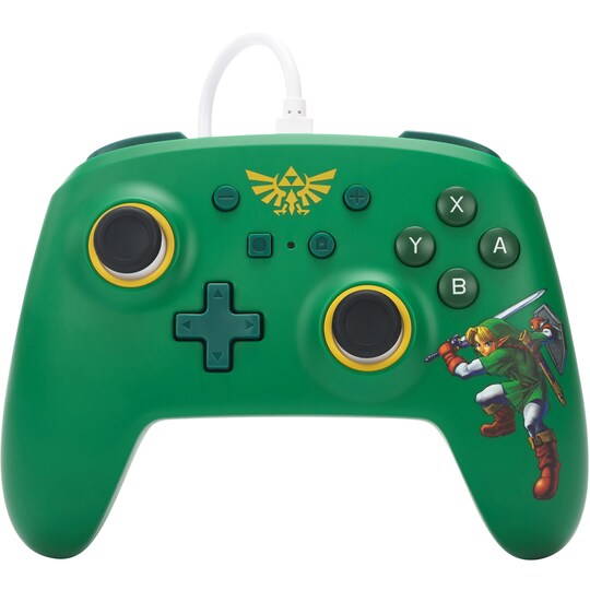 PowerA Nintendo Switch USB-kablet gamepad (Zelda Edition)