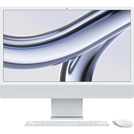 iMac 24" M3 8/8/256 (sølv)