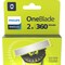 Philips OneBlade 360 erstatningsblad QP420/50 (2-pak)