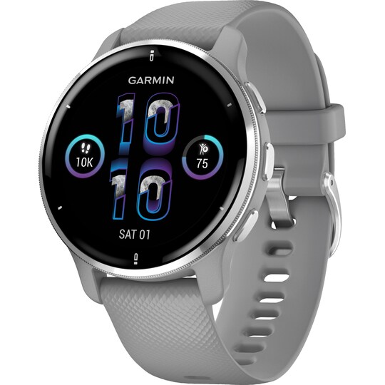 Garmin Venu 2 Plus AMOLED smartwatch (puddergrå)