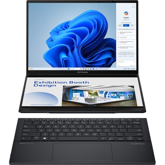 Asus Zenbook Duo OLED Ultra-7/32/1TB 14" bærbar computer