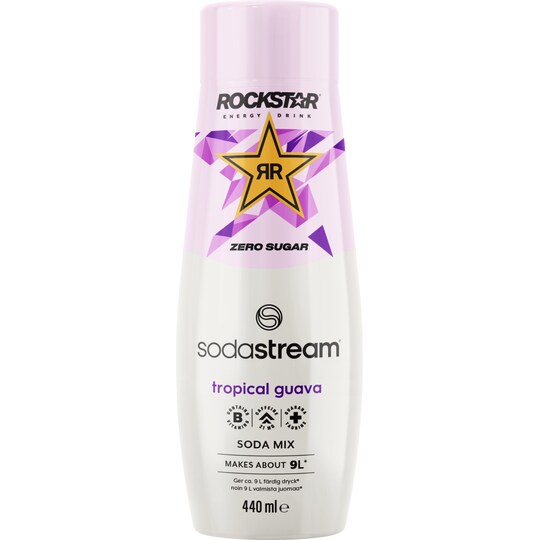 SodaStream Rockstar Energy Guava Zero-smag 1924221451 (440ml)