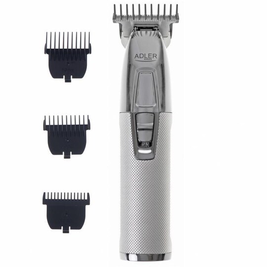 Adler AD 2836s Professionel Trimmer - USB, Sølv