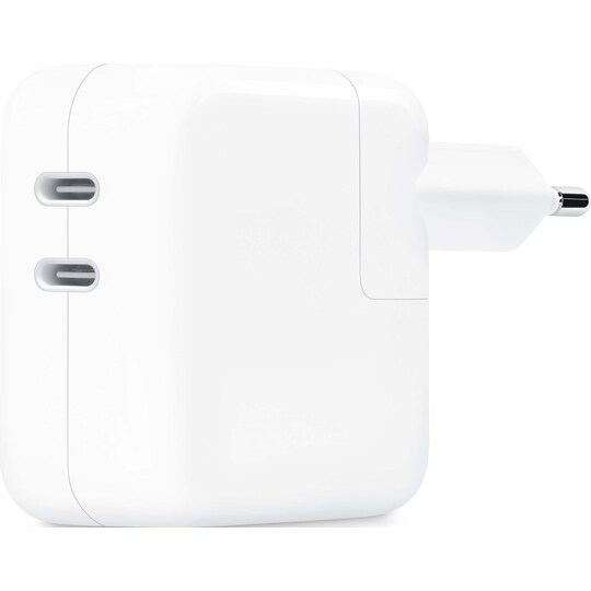 Apple 35W Dual USB-C strømadapter