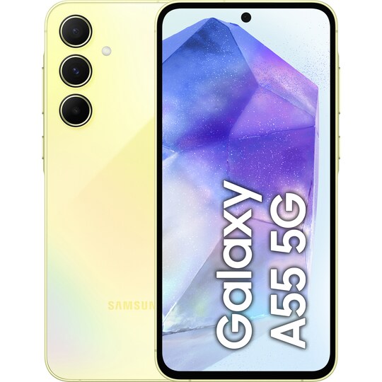 Samsung Galaxy A55 5G smartphone 8/128GB (gul)