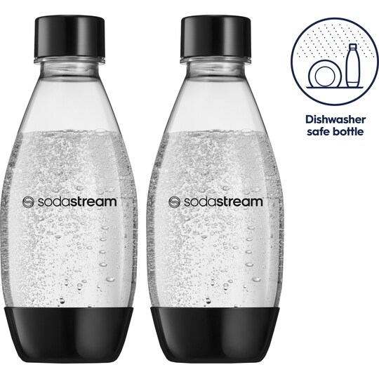 SodaStream DWS Fuse kulsyreflaske 1748223770 (2-pk, sort)