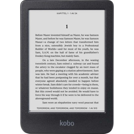 Kobo Clara BW e-bogslæser 16 GB (sort)