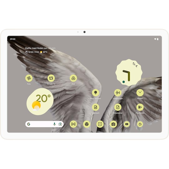 Google Pixel tablet 11" 8/256GB (porcelæn)