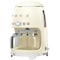 Smeg 50 s Style kaffemaskine DCF02CREU  (creme)