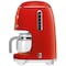 Smeg 50 s Style kaffemaskine DCF02RDEU  (rød)