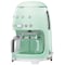 Smeg 50 s Style kaffemaskine DCF02PGEU (pastelgrøn)