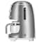 Smeg 50 s Style kaffemaskine DCF02SSEU (stål)