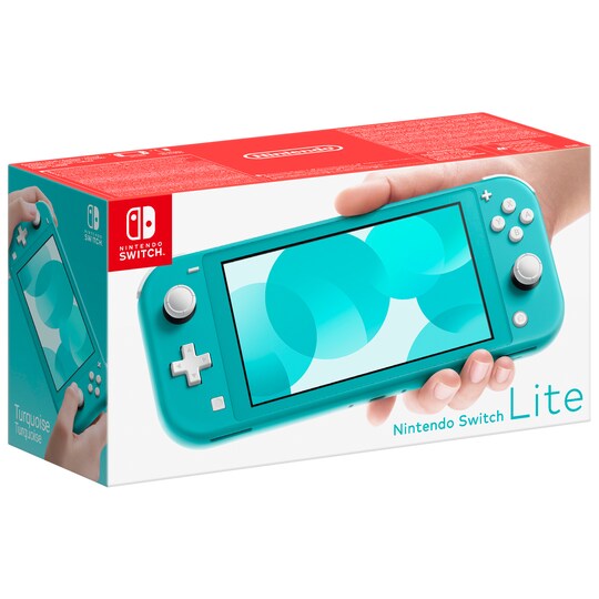 Nintendo Switch Lite spillekonsol (turkis)