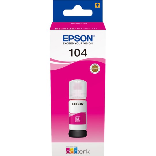 Epson 104 EcoTank magenta blækpatron