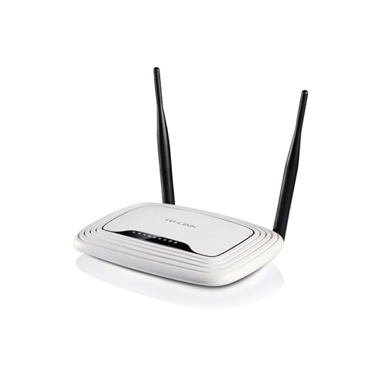 TP-LINK TL-WR841N 300Mbps trådløs router med 4port switch