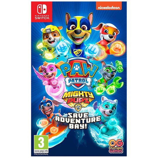 PAW Patrol: Mighty Pups Save Adventure Bay (Nintendo Switch)