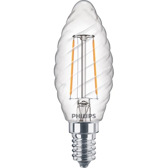 Philips LED-elpære 2W E14