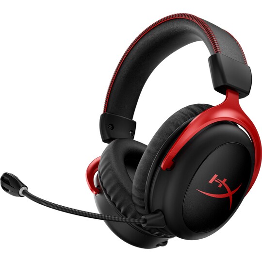 HyperX Cloud II Wireless gaming headset (sort/rød)