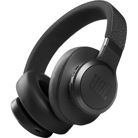 JBL LIVE 660NC trådløse around-ear høretelefoner (sort)