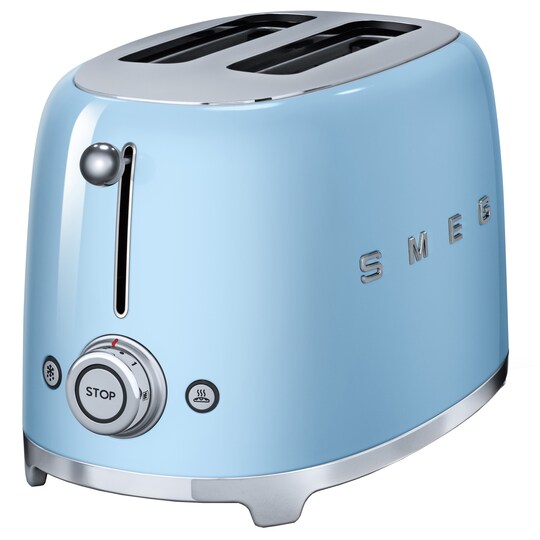 Smeg brødrister TSF01PBEU - pastel blå