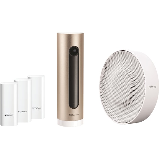 Netatmo bundle med smart alarmsystem og kamera