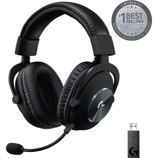 Logitech G Pro X Lightspeed trådløst gaming headset