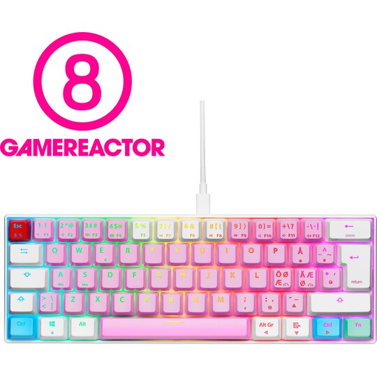 NOS C-450 Mini PRO RGB gaming-tastatur (Cotton Candy)