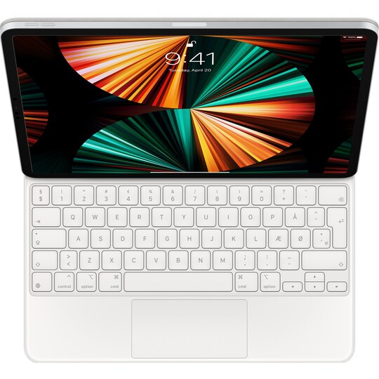 Magic Keyboard til iPad Air 13" (hvid) (DK)