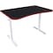 Arozzi Arena Fratello gaming skrivebord (hvid)